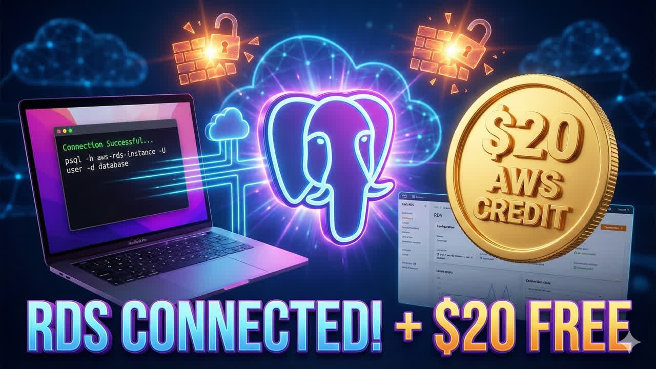 How To Connect A AWS Postgres With My Computer