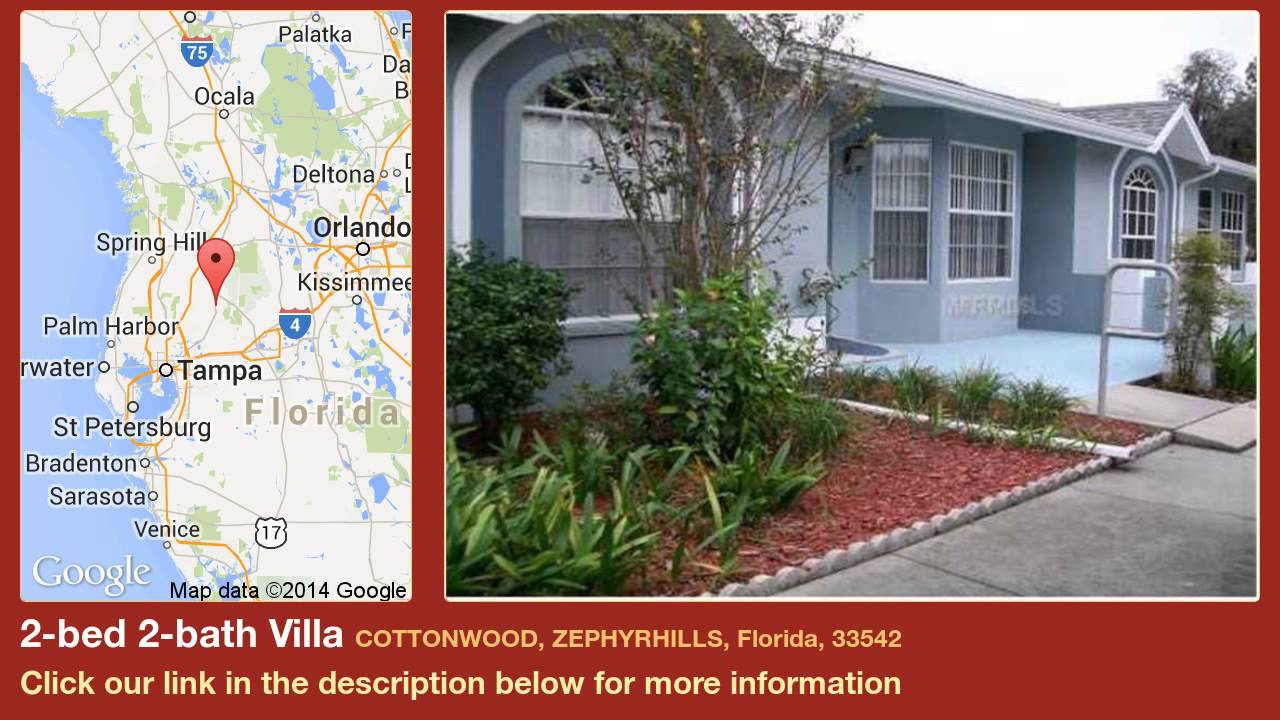 new homes in houston 2-bed 2-bath Villa for Sale in Zephyrhills, Florida on florida-magic.com