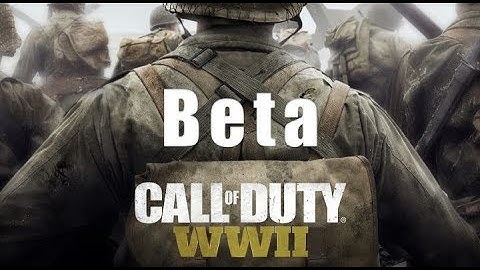 COD WW2 BETA LIVE STREAM - BETA CODE GIVEAWAY!