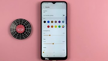 How to change smart sidebar color on Samsung A03 Android 13