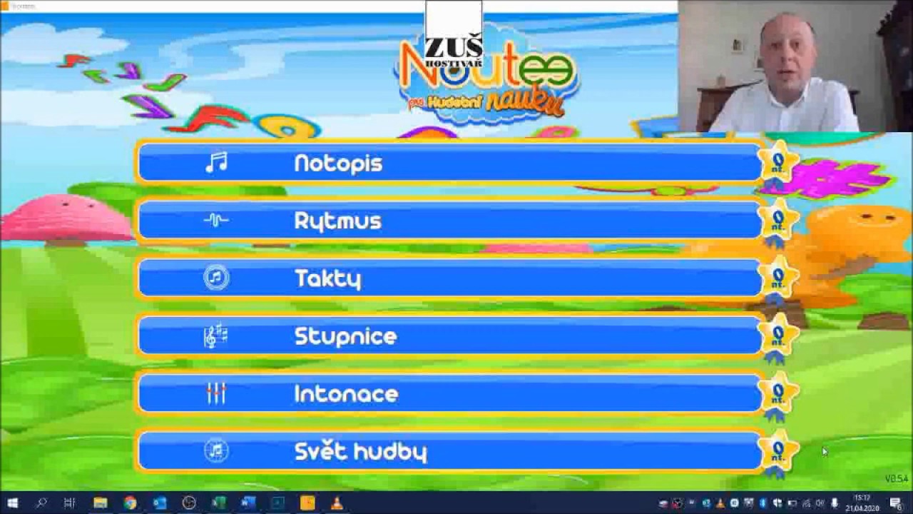 1. ročník / hudební nauka / stupnice C dur