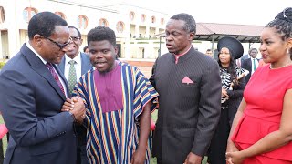 Meeting The President Of Malawi  For The First Time