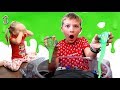 ЧТО натворила Эмма? ЛИЗУН в новых игрушках! Тима в ШОКЕ!!! СЛАЙМ БИТВА