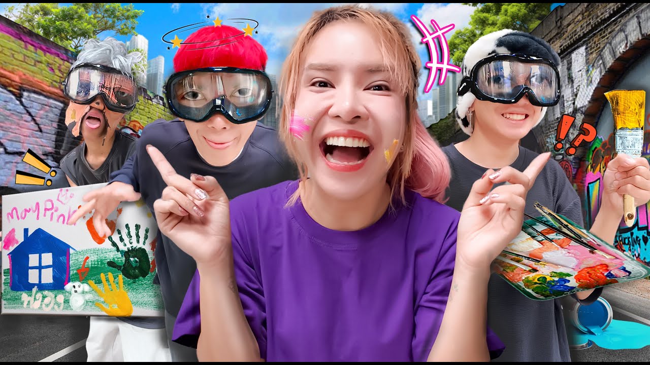 แข่งวาดรูปศิลปะผ่านแว่นเมา อู๋จุน Vs บอส Vs ปืด!! (มีแต่ชิ้นงานระดับศิลปิน ฮาๆ!!)