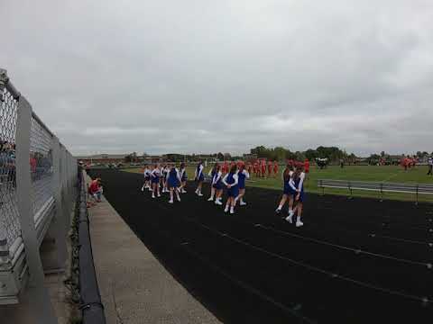 St Clair Middle School Cheerleaders 2021