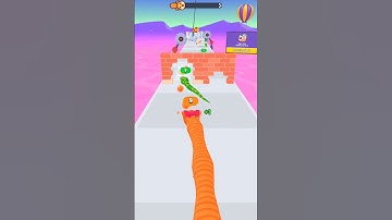 Snake Run Race 3D Lvl 24 #shorts #gameplay #onthegame12