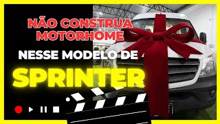 Motorhome Diferente e Ousado  Tour em uma Sprinter 313 CDI  2018