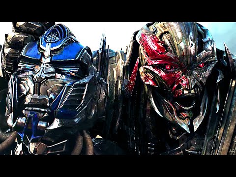 All The Best Scenes from Transformers The Last Knight 🌀 4K