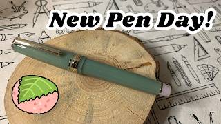 Sailor Pro Gear Slim Sakuramochi Unboxing @EndlessPens
