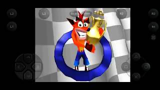 Crash Team Racing (CTR) play on mobile Android FPse Gameplay screenshot 2
