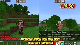 Showcase Addon Iron Man EyeBag MCPE Minecraft Indonesia screenshot 3