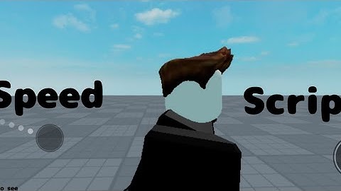 Speed script for Studio lite + Roblox studio