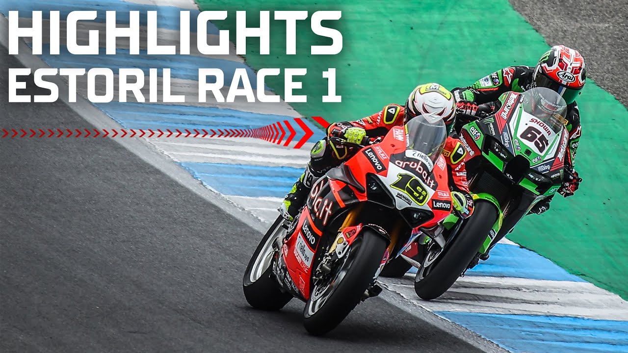 Главные моменты гонки WorldSBK 1 | Раунд в Эшториле 2022 года