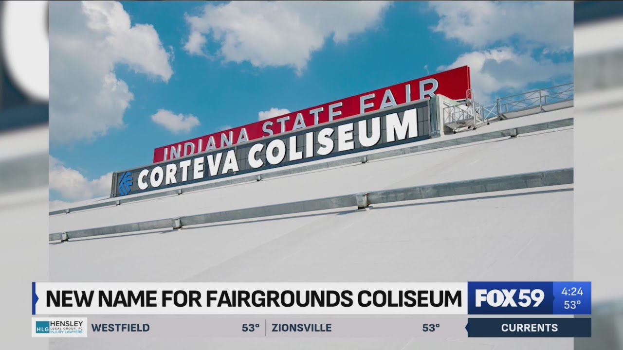 Indiana Coliseum Say hello to the Corteva Coliseum as iconic fairgrounds venue gets new ...