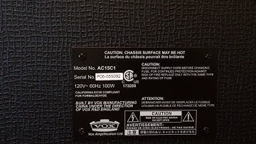 Vox amp reverb tank easy fix