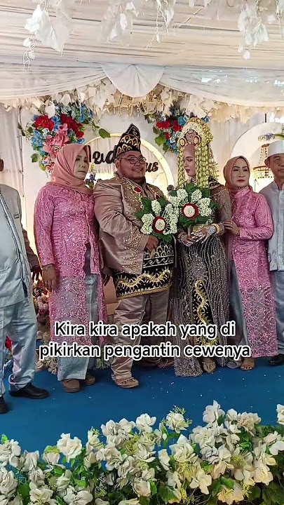 Pengantin baru #pengantin #kawinan #kondangan