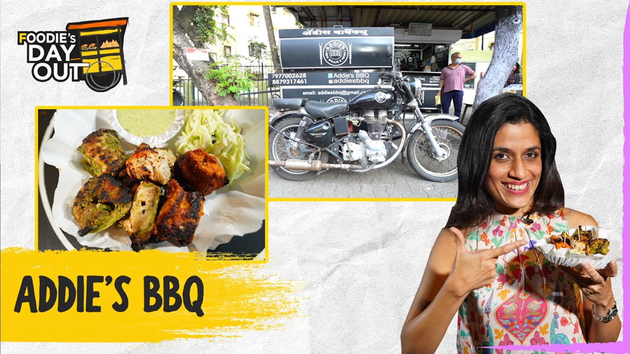 Barbecue on Bike @ Addie's BBQ | Peri Peri Chicken Wings | Hariyali Kebab | Tandoori Kebab