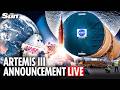LIVE: NASA reveals Artemis III astronauts for major low Earth orbit test flight