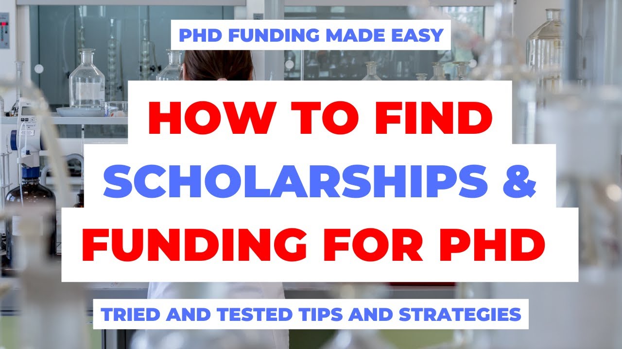 find a phd funding