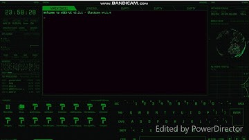 My advance hacking terminal/emulator like hollywood movie