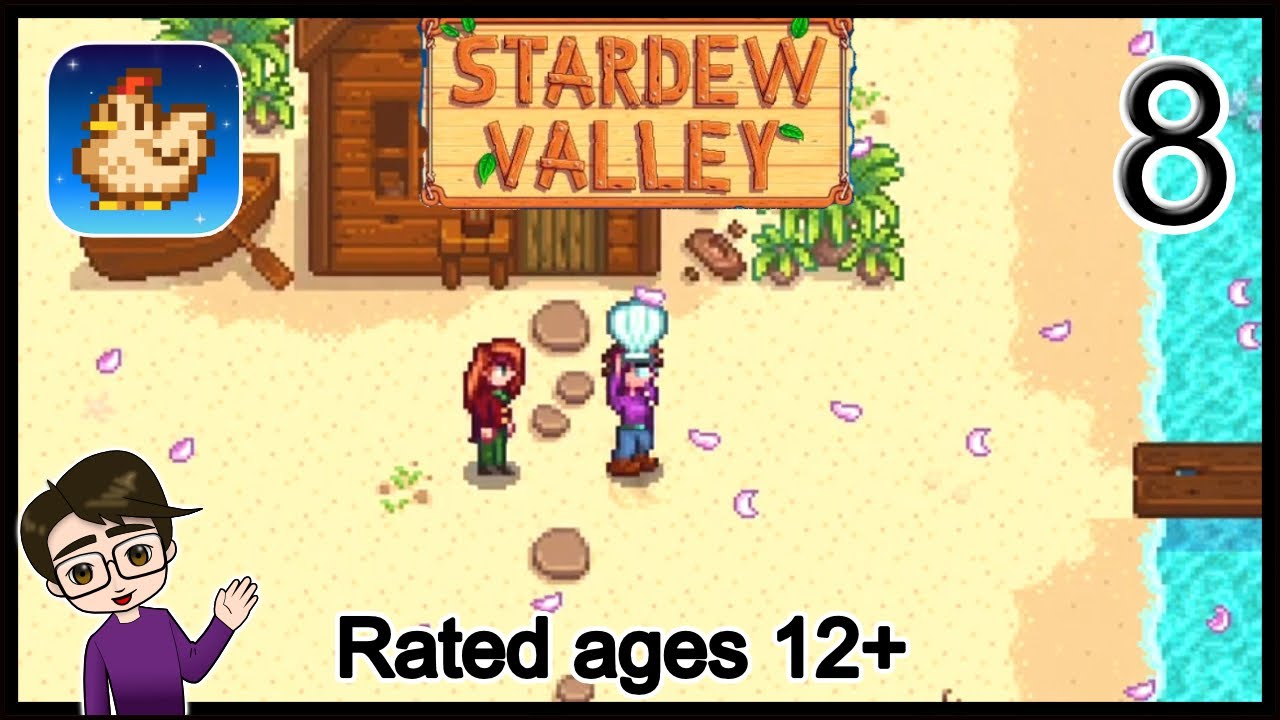 Let’s Play Stardew Valley on iOS #8 Collecting Clams!