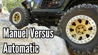 Uwharrie Trails....Jeep TJ’s Manuel Verse Automatic Transmission Pros and Cons