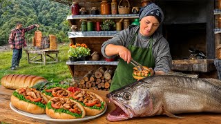 видео: Сочный куриный донер-кебаб на гриле и пиршество с запеченной рыбой картинка: Сочный куриный донер-кебаб на гриле и пиршество с запеченной рыбой