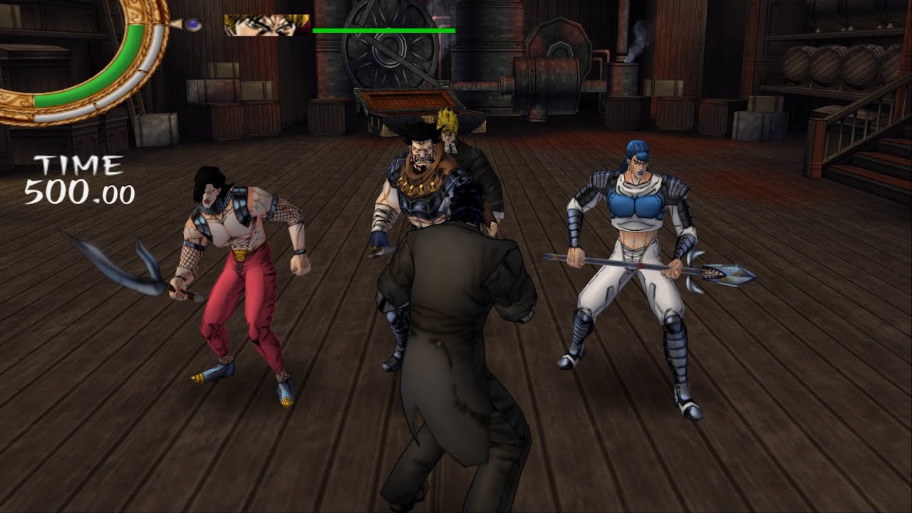 JoJo's Bizarre Adventure: Phantom Blood [PS2] Gameplay