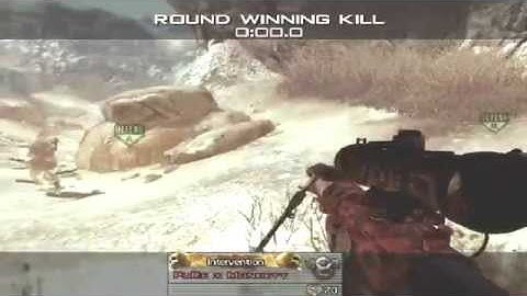 Sick 1440 MW2 Private Match Shot
