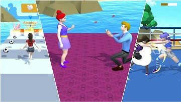 Girl Runner 3D Levels Walkthrough Mobile Game iOS,Android Gameplay Update Alltrailer Max Level UGQYA