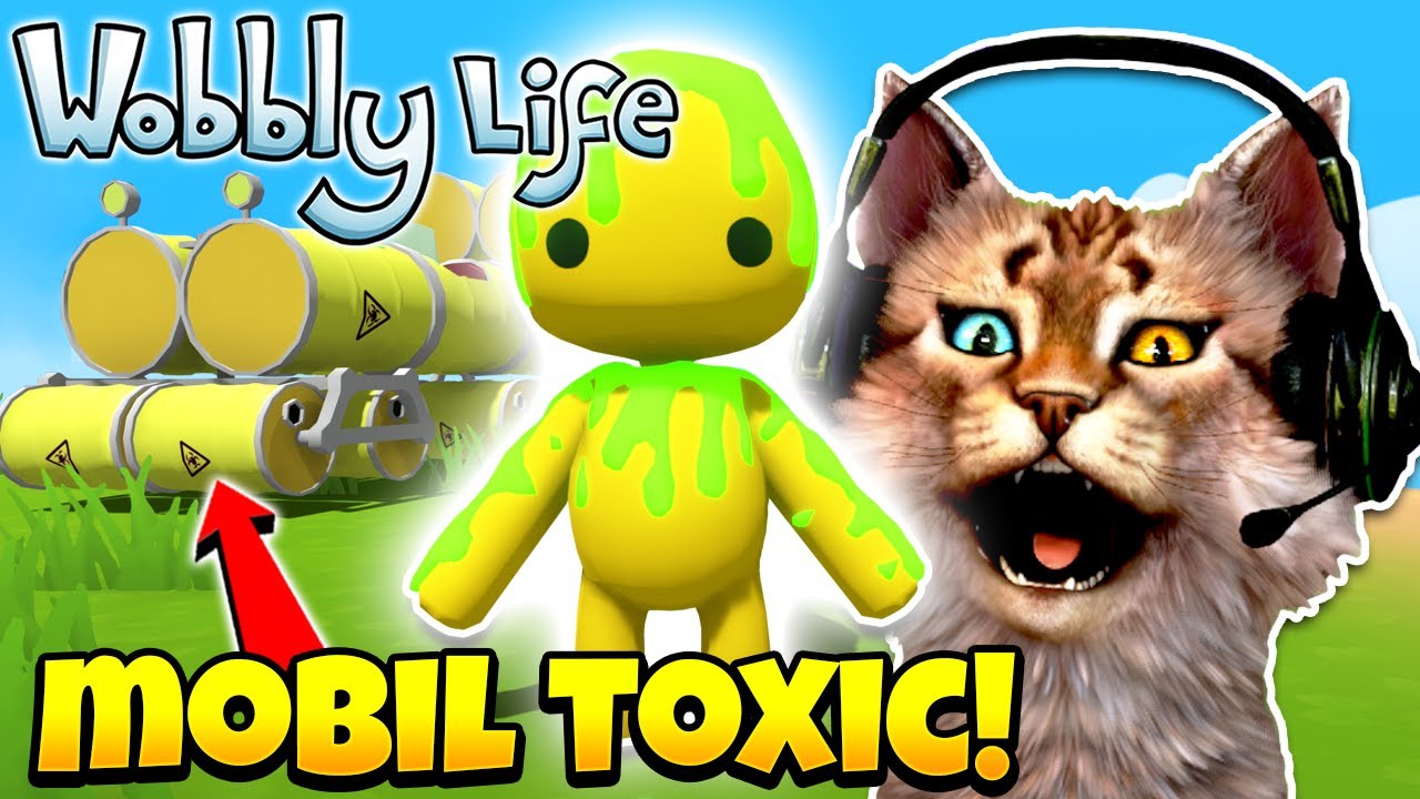 AKU TENGGELAM DI CAIRAN TOXIC !! 😹 - Wobbly Life Indonesia