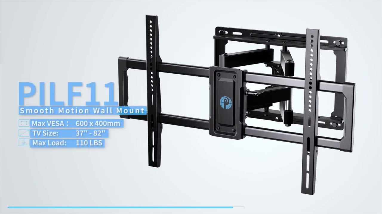 How to Install the Pipishell PILF11 Full Motion TV Wall Mount ?