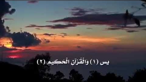 سورة يس  | بصوت هادئ | الراحه النفسيه | قبل النوم