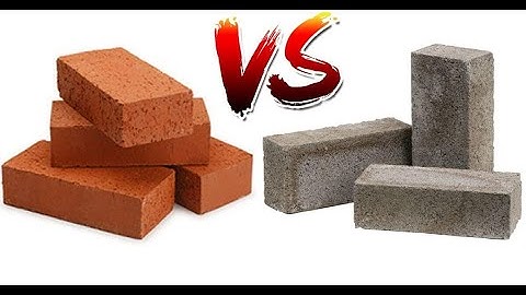 Difference Between Red Bricks and Fly ash Bricks