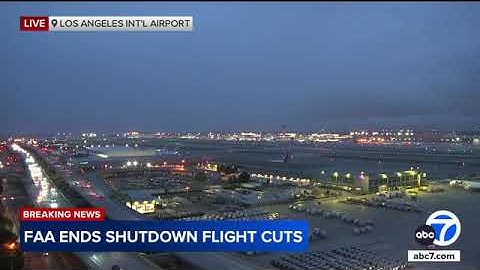 FAA lifts order slashing flights, allowing commercial airlines to resume their regular schedules