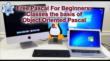 Free Pascal For Beginners: Classes the basis of Object Oriented Pascal #lazarus #freepascal #basics