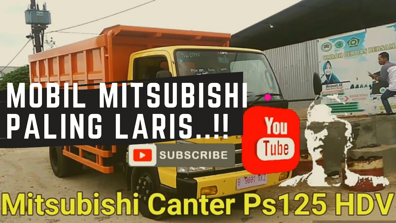 mobil truck  mitsubishi Canter Ps125 HDV dump  pekanbaru  