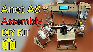 Anet A8 Prusa i3 Desktop 3D Printer DIY Kit by Gearbest | Assembly