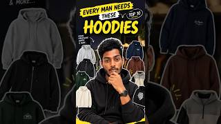 10 HOODIES EVERY MAN NEEDS 🔥🧥