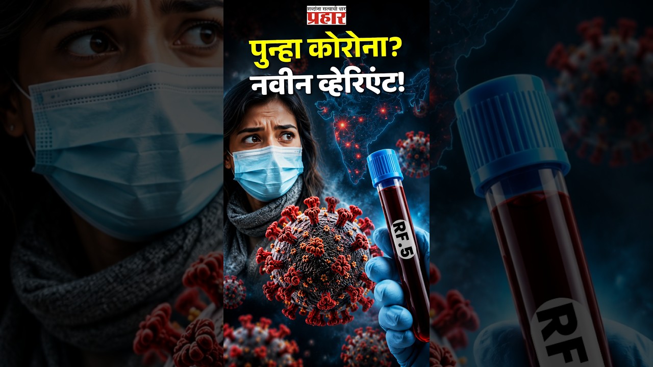 New COVID Variant! |  देशात पुन्हा कोरोना वाढतोय? नवीन व्हेरिएंटची एन्ट्री; घाबरायचं की नाही? |