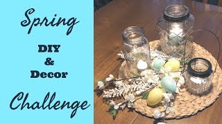 Spring DIY & Decor Challenge 2019 ~  The DIY Mommy Spring DIY & Decor Challenge
