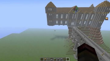 Minecraft Hogwarts #2 - Entrance Hall and Courtyard