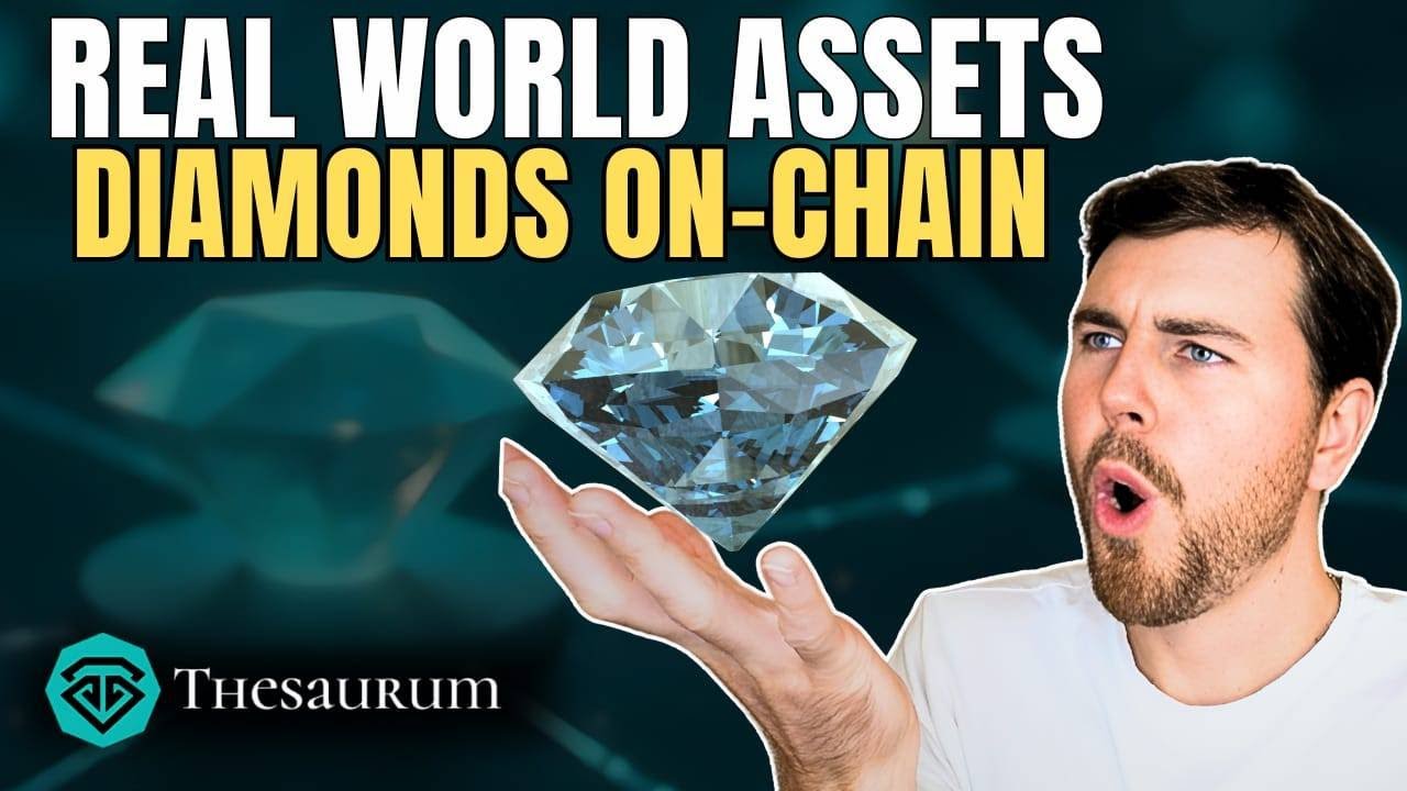 Tokenizing Diamonds: Real World Assets on Blockchain | Felix Engler of  Thesaurum | TDTT Token
