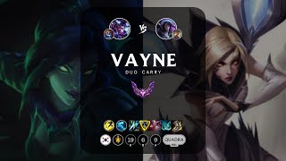 Vayne ADC vs Kai'Sa - KR Master Patch 13.17