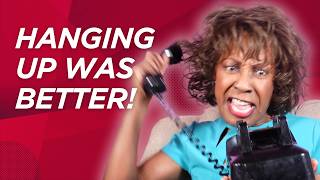 Who Else Misses Slamming Down a Rotary Phone ☎️😂