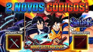 2 NOVOS CÓDIGOS E NOVO SISTEMA DE ARENA PVP NO SAILOR PIECE! NOVO MODO NO PEÇA DE MARINHEIRO! ROBLOX