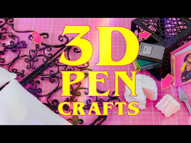 DIY - How to Make: Mini Cage Skirt with 3D Pen - YouTube