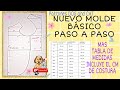 MOLDE BÁSICO PARA ROPA DE PERRO + TABLA DE MEDIDAS en PDF