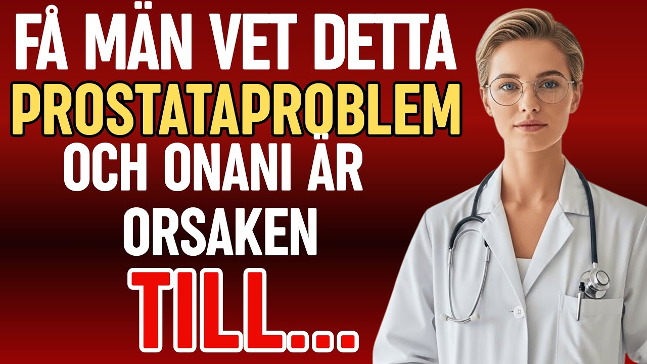Om du har prostataproblem och onanerar, måste du se den här videon...