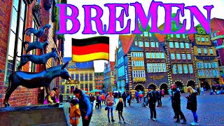 BREMEN GERMANY 4K | Saturday Evening Walk | 4K City Life